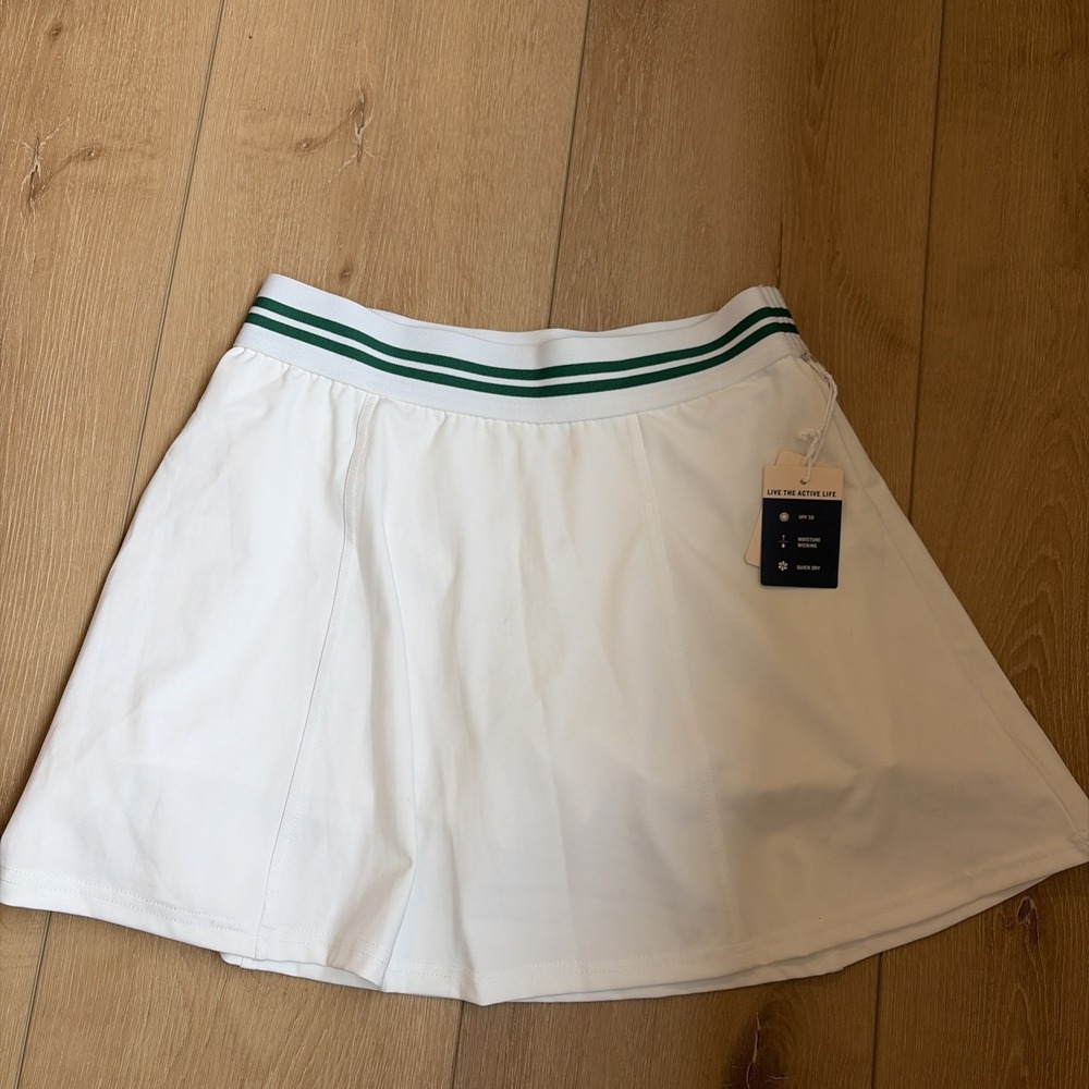 Tommy Bahama Golf Women's White Pull-On Skort Skirt Size XS Golf Pickleball